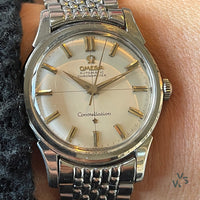 Omega Constellation - Model Ref: 14381-7 - Silver Cross Hair Dial - c.1960 - Vintage Watch Specialist