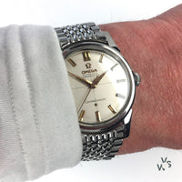 Omega Constellation - Model Ref: 14381-7 - Silver Cross Hair Dial - c.1960 - Vintage Watch Specialist