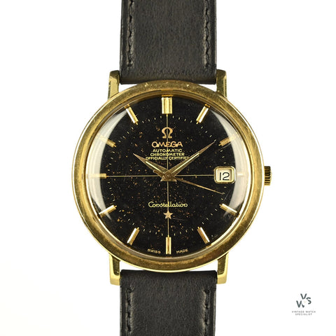 Omega constellation black face top