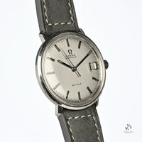 Omega De Ville Calendar - Model Ref: 166.033 - Silver Dial - c.1968 - Vintage Watch Specialist