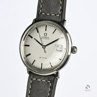 Omega De Ville Calendar - Model Ref: 166.033 - Silver Dial - c.1968 - Vintage Watch Specialist