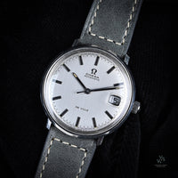 Omega De Ville Calendar - Model Ref: 166.033 - Silver Dial - c.1968 - Vintage Watch Specialist