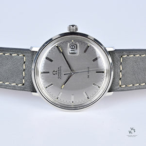 Omega De Ville Calendar - Model Ref: 166.033 - Silver Dial - c.1968 - Vintage Watch Specialist