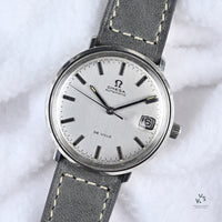 Omega De Ville Calendar - Model Ref: 166.033 - Silver Dial - c.1968 - Vintage Watch Specialist