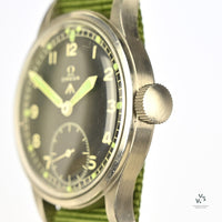 Omega - Dirty Dozen WWW - World War II Military Soldiers Wrist Watch - circa.1940s - Vintage Watch Specialist