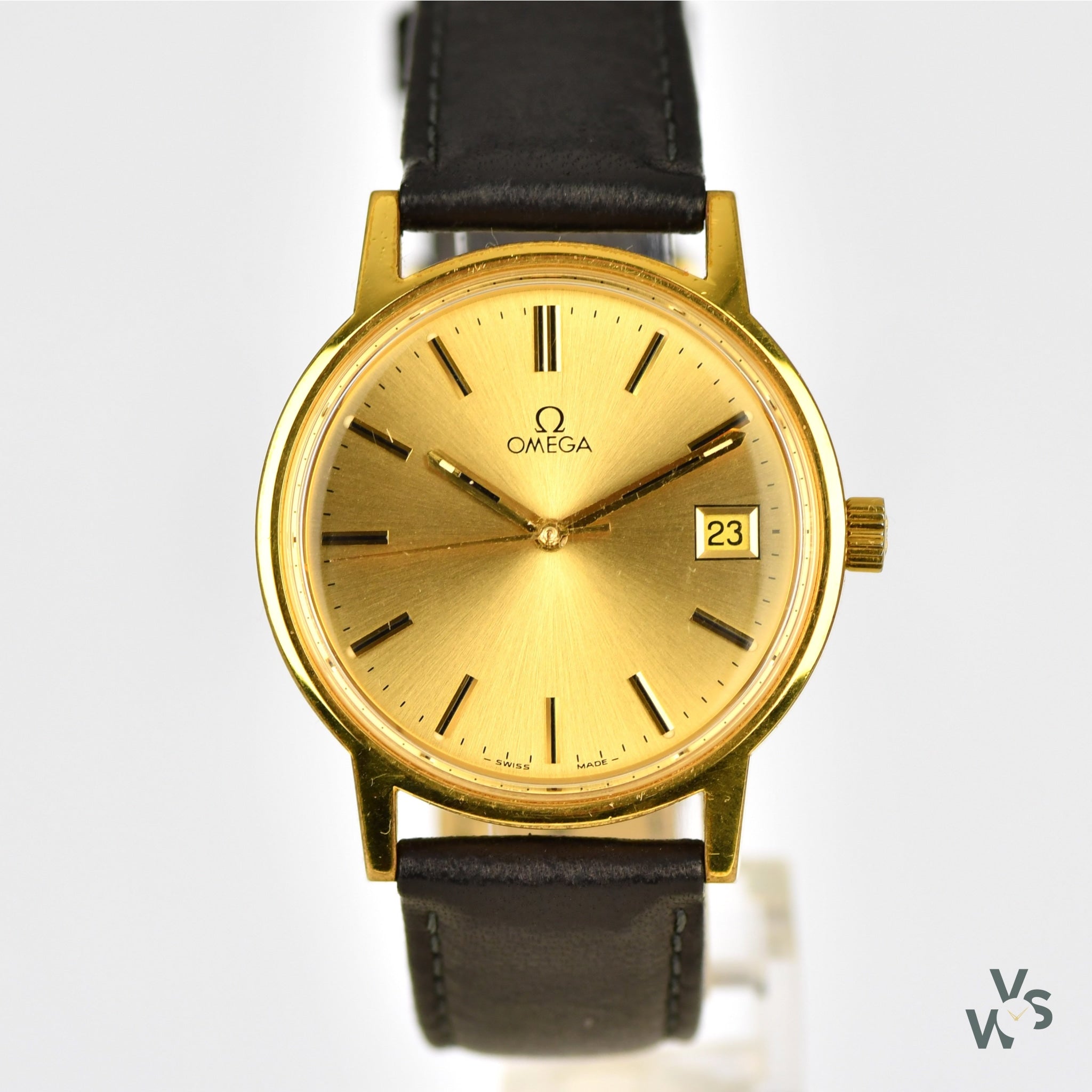 Omega G.P. Dress Watch - Model MD136-0099 - Manual Wind Caliber 1030 w Vintage Watch Specialist Omega G.P. Dress Watch - Model MD136-0099 - Manual Wind Caliber 1030 w Vintage Watch Specialist
