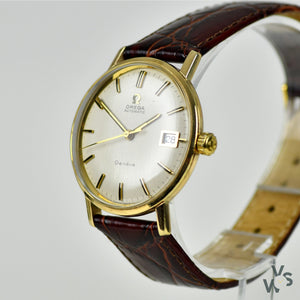 Omega Geneve 9K Gold Dress Watch - Vintage Watch Specialist