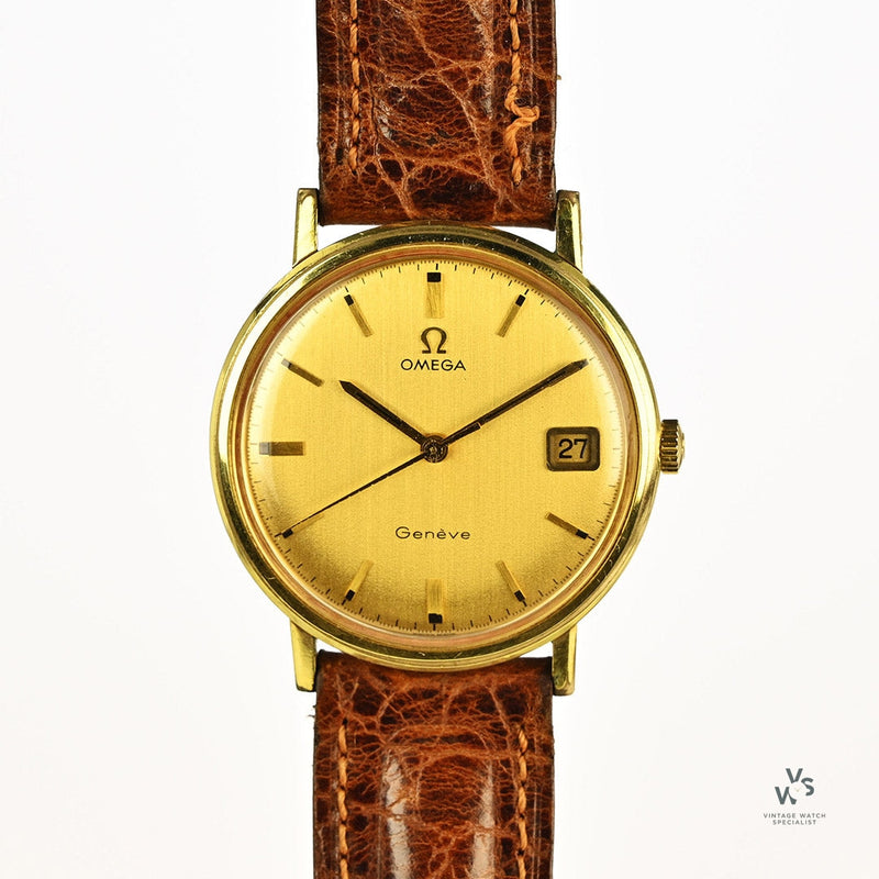 Omega Geneve Date - Model Ref: 132.019 - 1969 - Vintage Watch Specialist