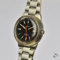 Omega Geneve Dynamic - Black Tritium Dial - Vintage Watch Specialist