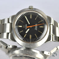 Omega Geneve Dynamic - Black Tritium Dial - Vintage Watch Specialist