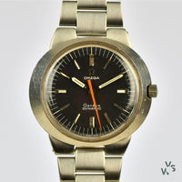 Omega Geneve Dynamic - Black Tritium Dial - Vintage Watch Specialist