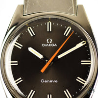 Omega Geneve Steel Watch - Vintage Watch Specialist