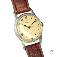 Omega HS8 (Hydrographic Service) Military Pilots Watch - c.1940s - Vintage Watch Specialist