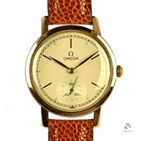 Omega Jumbo 18k Gold Dress Watch - Model Ref: 14710 - c.1947 - Vintage Watch Specialist