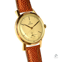 Omega Jumbo 18k Gold Dress Watch - Model Ref: 14710 - c.1947 - Vintage Watch Specialist