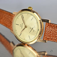 Omega Jumbo 18k Gold Dress Watch - Model Ref: 14710 - c.1947 - Vintage Watch Specialist