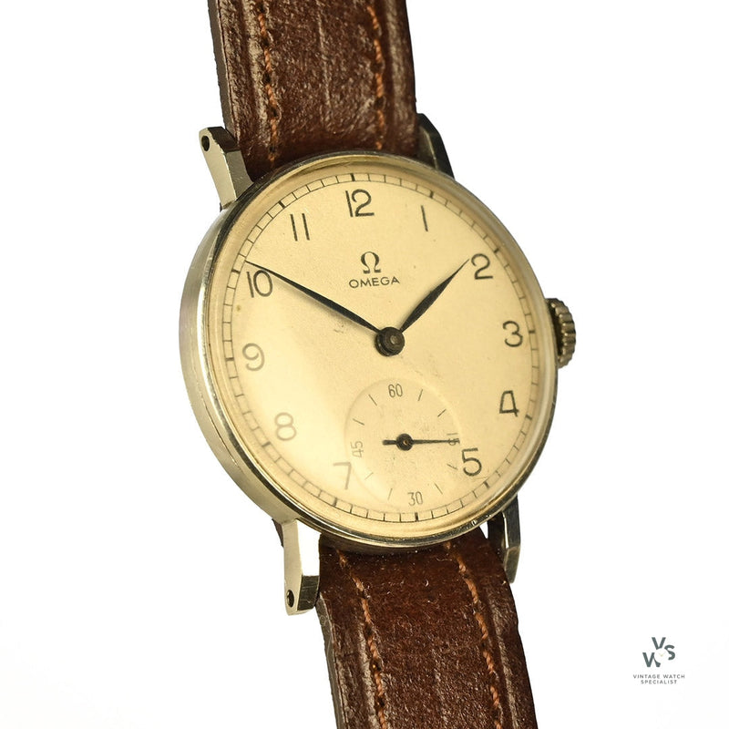 Omega Military Style Dress Watch - c.1940s - Vintage Watch Specialist