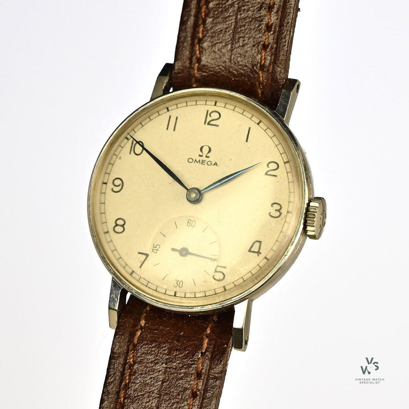 Omega Military Style Dress Watch - c.1940s - Vintage Watch Specialist
