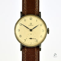 Omega Military Style Dress Watch - c.1940s - Vintage Watch Specialist