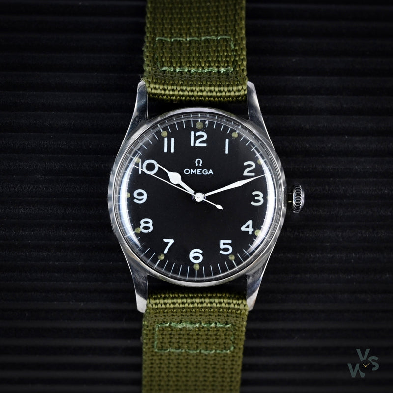 Omega Military Style Watch - c.1944 - Vintage Watch Specialist