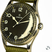 Omega Military Style Watch - c.1944 - Vintage Watch Specialist