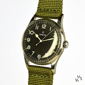 Omega Military Style Watch - c.1944 - Vintage Watch Specialist