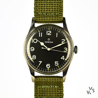 Omega Military Style Watch - c.1944 - Vintage Watch Specialist