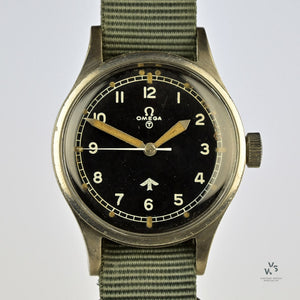 Omega - RAF 6B/542 Issued “53 Fat Arrow” Pilot’s Watch - 1953 - Reference 2777-1 - Vintage Watch Specialist