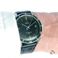 Omega Seamaster 120 Automatic - Black Dial and Bezel - Model Ref: 166.027 - c.1968 - Vintage Watch Specialist