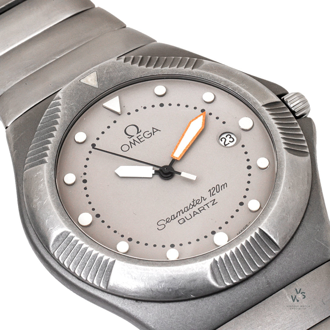 Omega seamaster titane quartz 120m shop