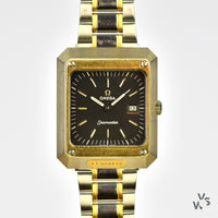 Omega Seamaster Mariner II - Ref. 196.0055 / 396.0841 - in Steel with Gold Bezel - c.1974 - Vintage Watch Specialist