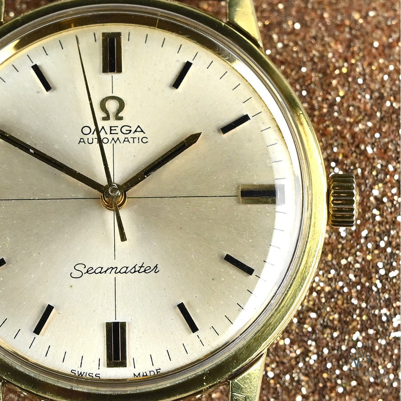 Omega Seamaster - Model Ref: 165.002 - Gold Plated - Silver Dial - c.1968 - Vintage Watch Specialist