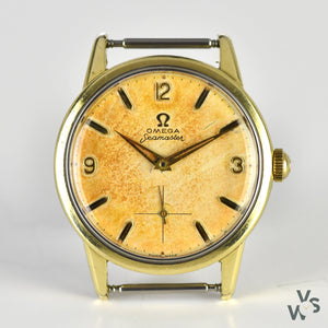 Omega Seamaster Ref. 14389-8 Gold Capped Tropical Dial - Cal.268 c.1960 - Vintage Watch Specialist