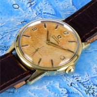 Omega Seamaster Ref. 14389-8 Gold Capped Tropical Dial - Cal.268 c.1960 - Vintage Watch Specialist