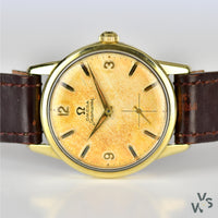 Omega Seamaster Ref. 14389-8 Gold Capped Tropical Dial - Cal.268 c.1960 - Vintage Watch Specialist