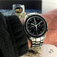 Omega Speedmaster 50th Anniversary (1660/1957) - Ceramic Dial - Model Ref: 31133425001001 - Vintage Watch Specialist