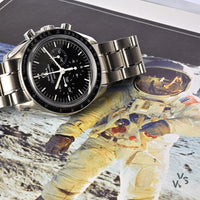 Omega Speedmaster 50th Anniversary (1660/1957) - Ceramic Dial - Model Ref: 31133425001001 - Vintage Watch Specialist