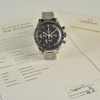 Omega Speedmaster Professional Ed White - Model Ref: ST 105.003 - Extremely Rare Grey Service Dial - Issued: 1967 - Vintage Watch Specialist