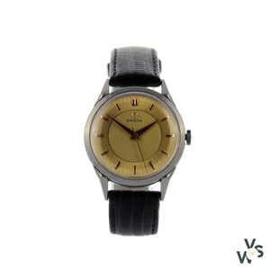 Omega Twin Tone Dial - Vintagewatchspecialist