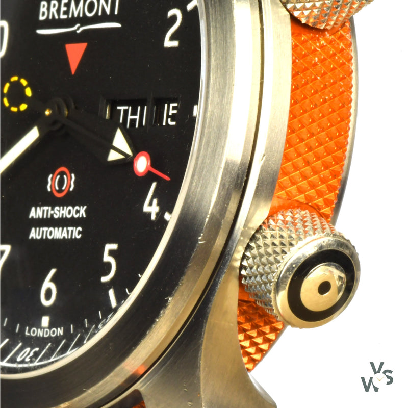 Orange Barrel Bremont Martin Baker II 2018 with Box and Papers - Vintage Watch Specialist