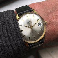 Oris Super - Gold Plated Dress Watch - c.1960s - Vintage Watch Specialist