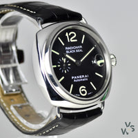 Panerai Radiomir Blackseal Ltd. Edition Ref. PAM 00287 - 2008 complete full set Box + Papers - Vintage Watch Specialist