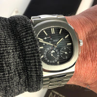 Patek Philippe Nautilus - 5712/1A Date Moon Phases - Complete Set - Dated Jan 2019 - Vintage Watch Specialist