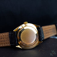 Patek Philippe Ref. 3581 Ellipse Solid 18K Gold Dress Watch - Blue Dial - Vintage Watch Specialist