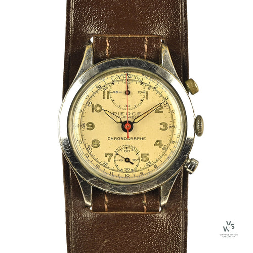 Montre Chronographe Pierce Vintage Pour Adulte Unisexe - État D'occasion, Mouvement Fonctionnel