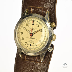 Pierce Chronographe Cal. 134 - c.1940s - Vintage Watch Specialist
