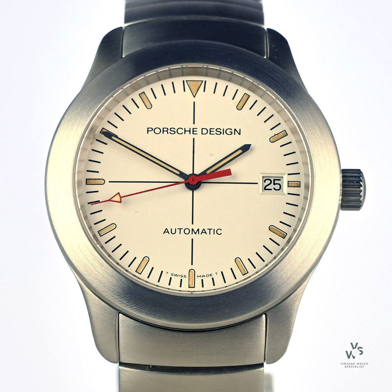 Porsche Design P10 By Eterna - Model Ref: 6602.41 - White Dial - c.1990s - Vintage Watch Specialist
