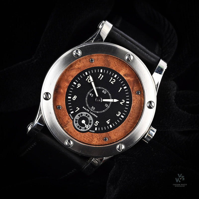 Ralph Lauren Bugatti Edition Wristwatch- Model Ref: R0220701 - Box & Papers - 2011 - Vintage Watch Specialist