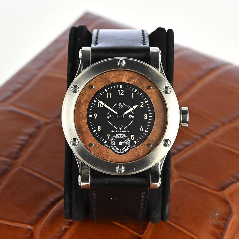 Ralph Lauren Bugatti Edition Wristwatch- Model Ref: R0220701 - Box & Papers - 2011 - Vintage Watch Specialist