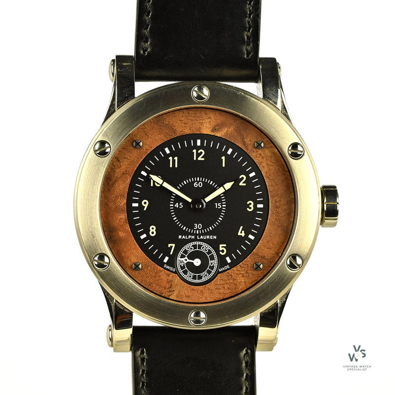 Ralph Lauren Bugatti Edition Wristwatch- Model Ref: R0220701 - Box & Papers - 2011 - Vintage Watch Specialist
